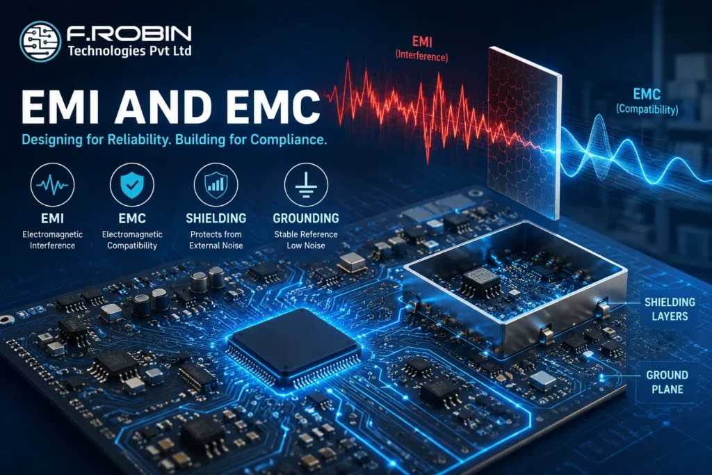 EMI and EMC concept in PCB and electronics design