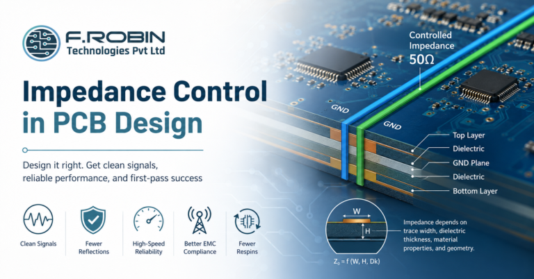 Impedance control in PCB design