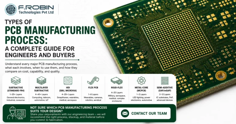 Types of PCB Manufacturing Process