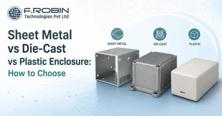 Sheet Metal vs Die-Cast vs Plastic Enclosure How to Choose