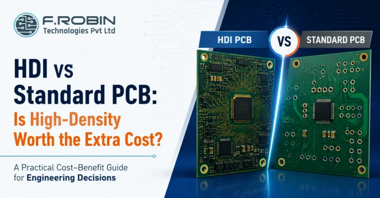 HDI vs Standard PCB Cost Comparison