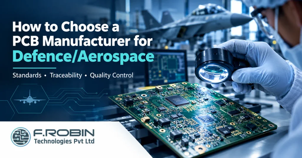 PCB manufacturer for defence and aerospace 